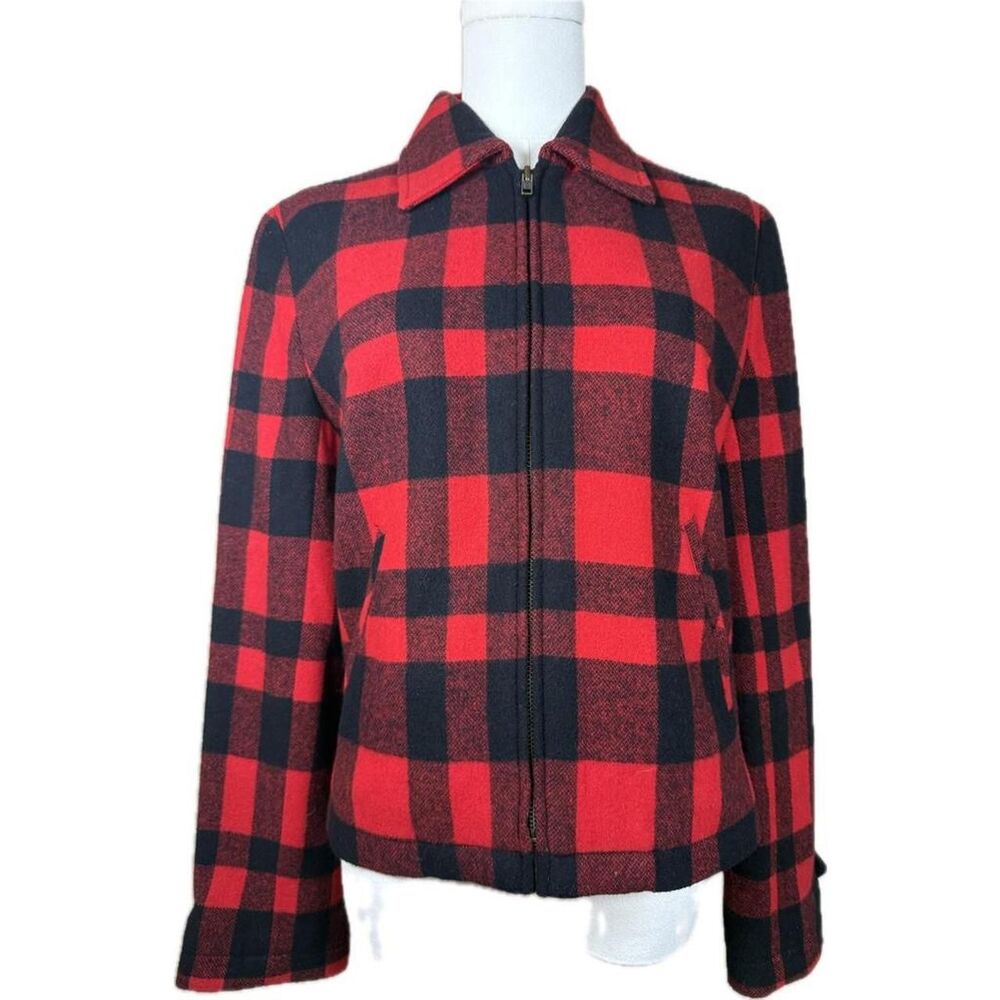 The-limited Women's Red and Black Jacket